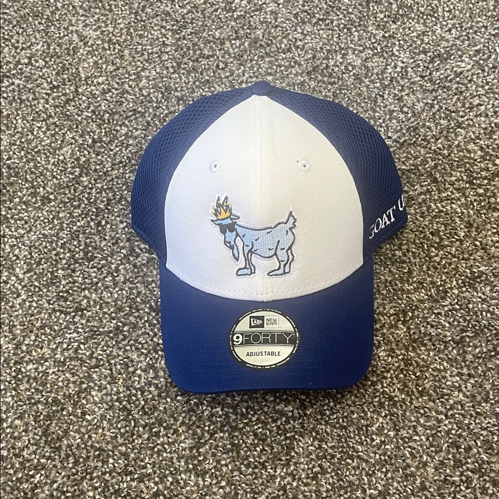 LAX GOAT USA Blue and White Adjustable Cap New Era NWT